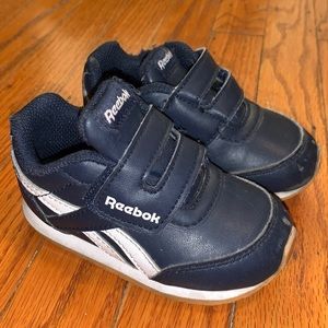 Reebok Navy Blue Velcro Sneakers - Baby / Toddler Size 5